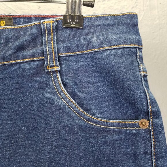 Big John Co Jeans Men Sz 28 Retro Denim Straight Leg Obscuro Medium Wash 31"x27" - Picture 4 of 16